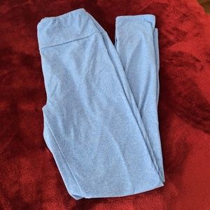 Light Blue Heathered LuLaRoe Leggings